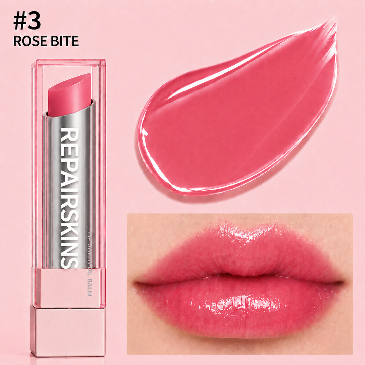 🔥Last Day Buy 1 Get 1 Free| REPAIRSKINS GLOW VEIL LIP SHEEN OIL BALM