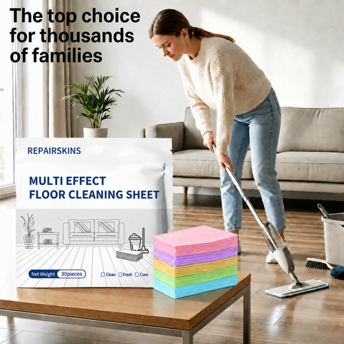 ✨ The Sheet That Replaces Your Mop Bucket — Multi-Surface Floor Cleaner (30 pieces)🧹