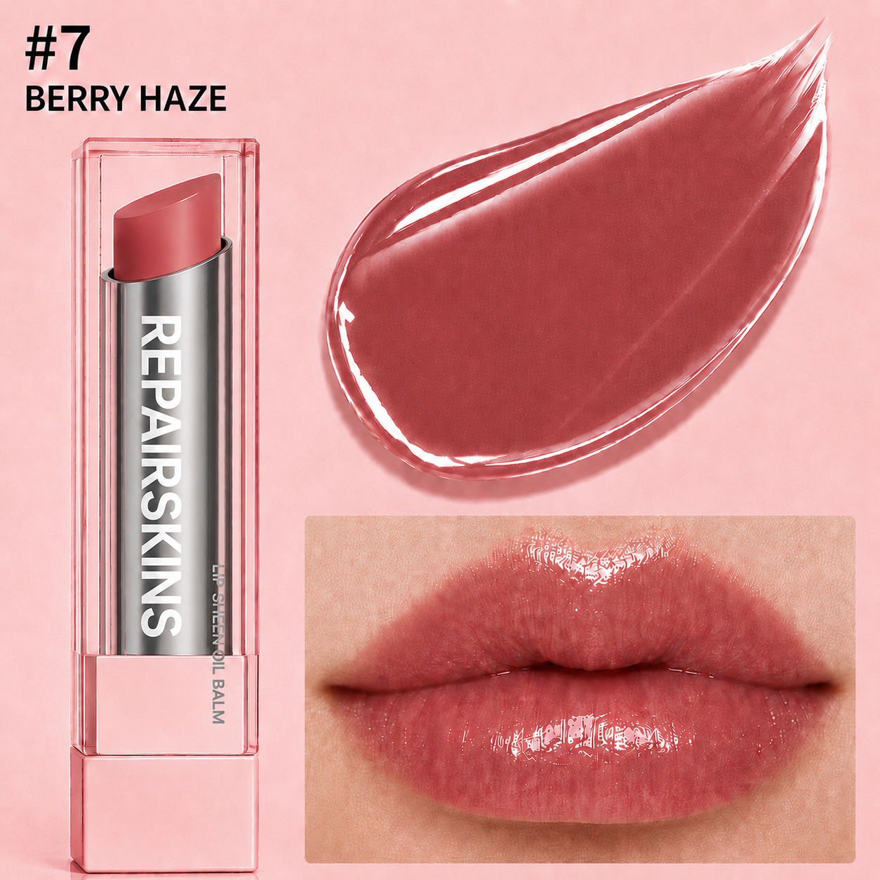 🔥Last Day Buy 1 Get 1 Free| REPAIRSKINS GLOW VEIL LIP SHEEN OIL BALM