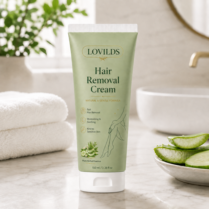 REPAIRSKINS | LOVILDS Painless Depilatory Cream – No Razor Bumps, No Harsh Odor