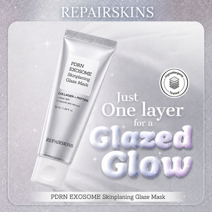 PDRN Exosome Overnight Glaze Peel-Off Mask  Hydrate, smooth and reveal a fresh glazed-looking glow while you sleep.