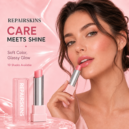 🔥Last Day Buy 1 Get 1 Free| REPAIRSKINS GLOW VEIL LIP SHEEN OIL BALM