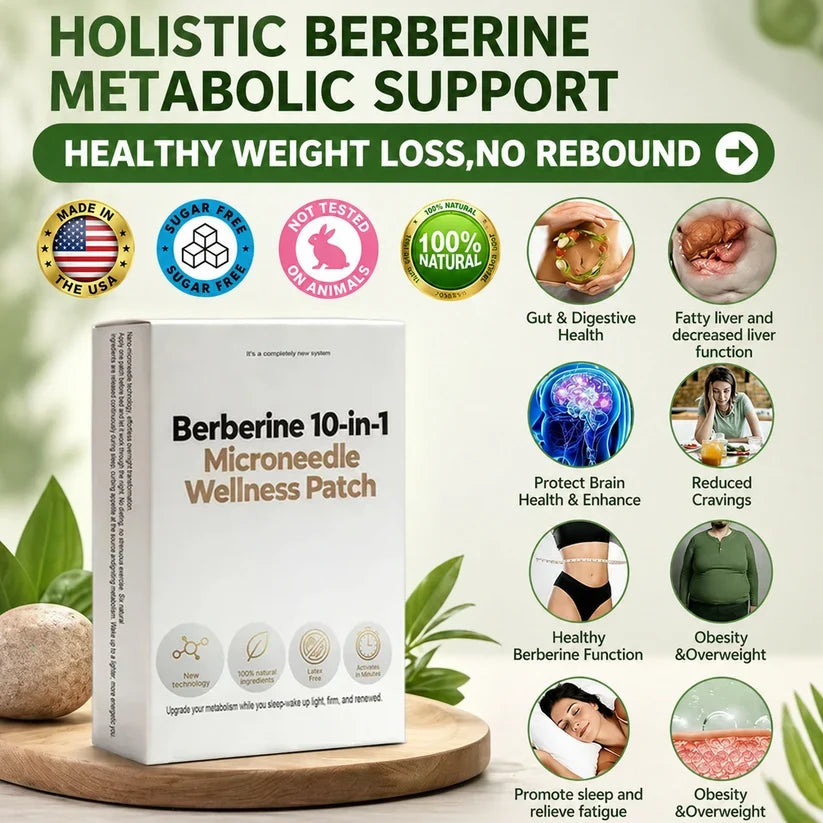 Berberine®10-in-1 Microneedle Wellness Patch