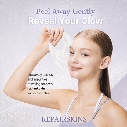 PDRN Exosome Overnight Glaze Peel-Off Mask  Hydrate, smooth and reveal a fresh glazed-looking glow while you sleep.