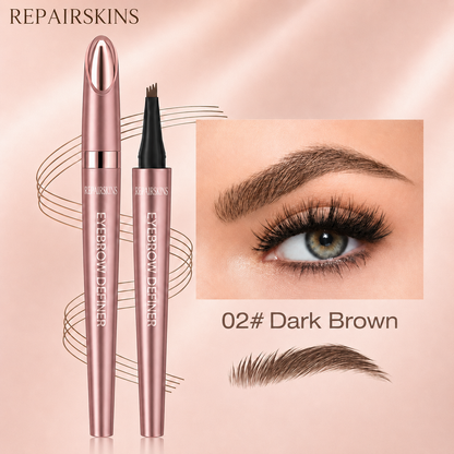 Waterproof Micro-Fork Eyebrow Pencil