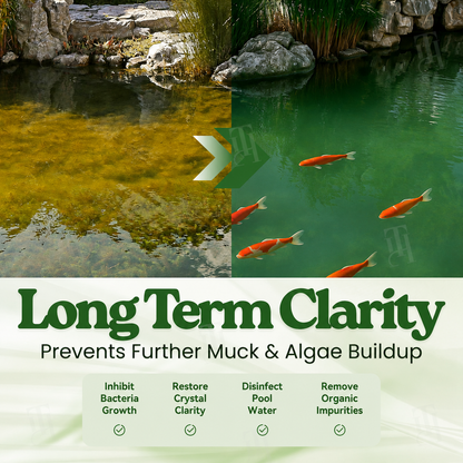 REPAIRSKINS®AQUA-SAFEGUARD- Advanced Water Care Solution -  Restore Your Pond’s Beauty Fast!
