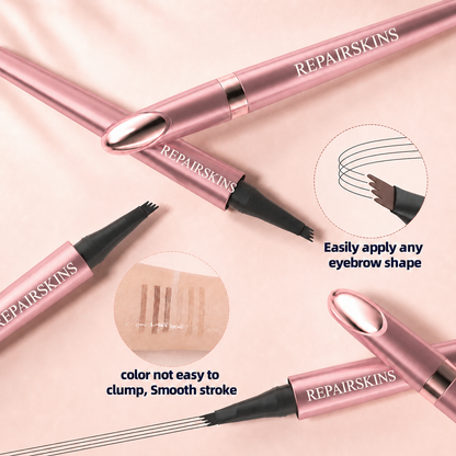 Waterproof Micro-Fork Eyebrow Pencil