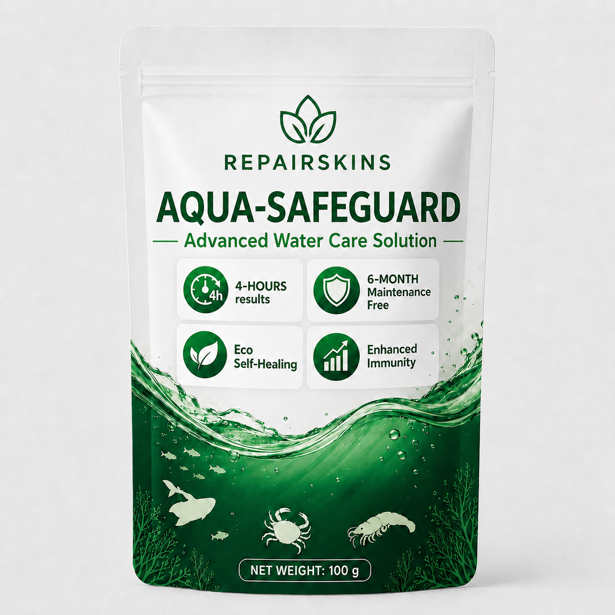 REPAIRSKINS®AQUA-SAFEGUARD- Advanced Water Care Solution -  Restore Your Pond’s Beauty Fast!